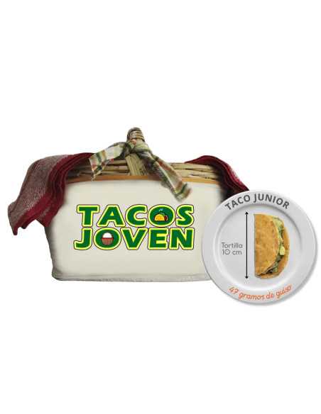 Tacos de canasta Junior 225 para 45 invitados