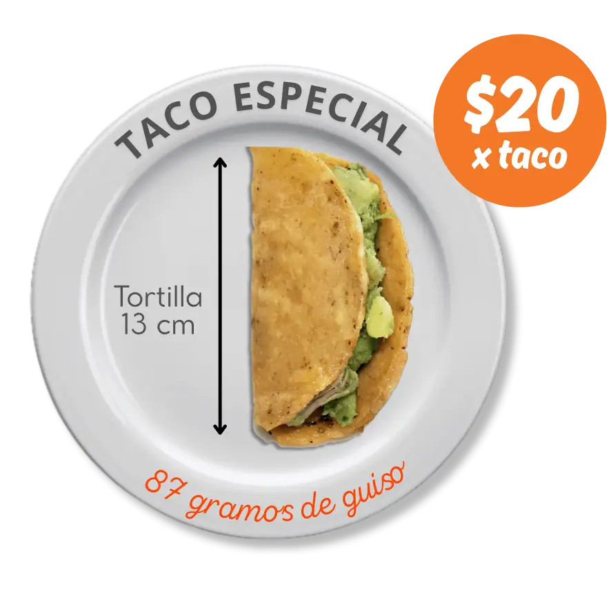 TACOS DE CANASTA ESPECIAL